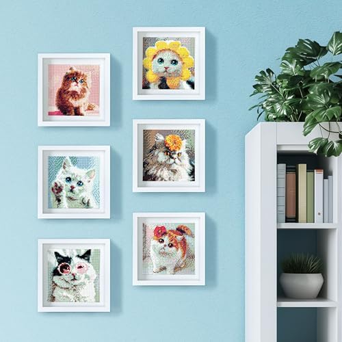 LuwoArte Painting Kit – Japanese Theme (Cute Cats) - Image 4
