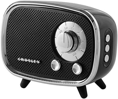 Crosley CR3039A-BK Rondo Portable Bluetooth Speaker, Black by Crosley