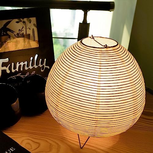 YY YEARCHY Rice Paper Table Lamp 8-inch Tall - Image 6