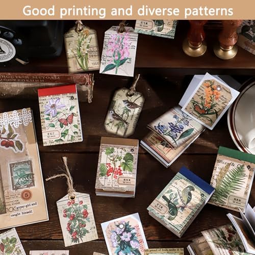 12 Sets 600 Pcs Washi Stickers Aesthetic Sticker Book - Image 7