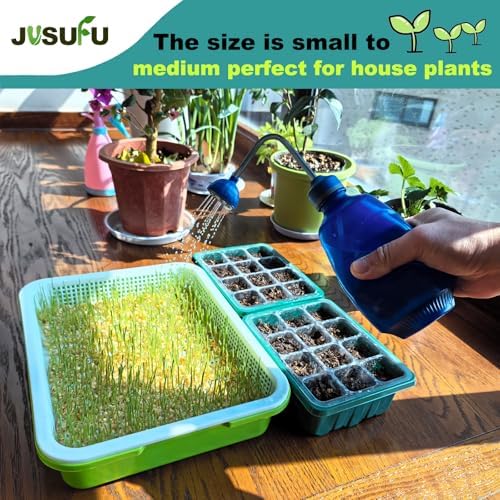 Watering Can for Seedlings, 15oz/0.45l (Blue) - Image 2