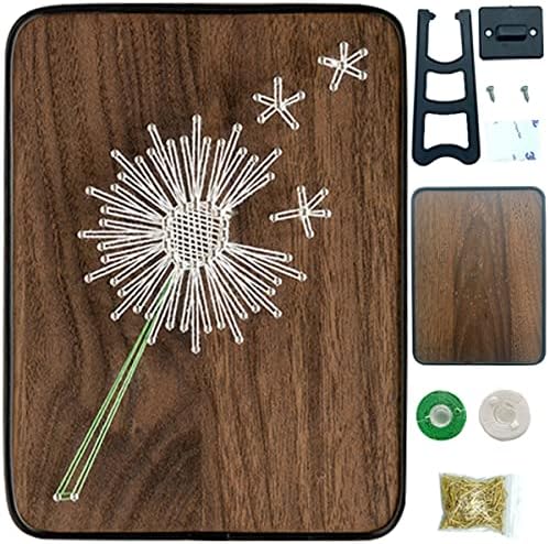 BAZIMA ALICE DIY String Art Kit for Beginner, Dandelion String Art,Unique Gift,Craft Kit for Holidays by BAZIMA+ALICE