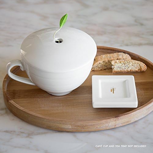 Tea Forte Small Oval Bamboo Tea Serving Tray - Image 2