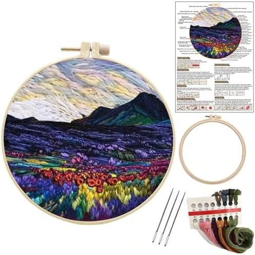 Craft Set for DIY Art Relaxation(Deep Purple Dream) by Unknown
