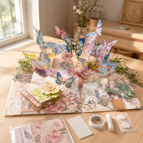 SiaBiced DIY Butterfly Craft Kit for Adults, 3D Arts and Crafts Project - Image 3