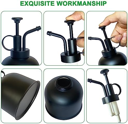 Stainless Steel Plant Sprayer, Small Watering Can, Modern Gardening Tool for Indoor Potted Plants - Image 3