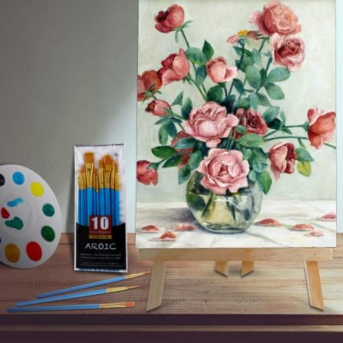 AROIC 96 PCS Painting Supplies Set with Easels - Image 6