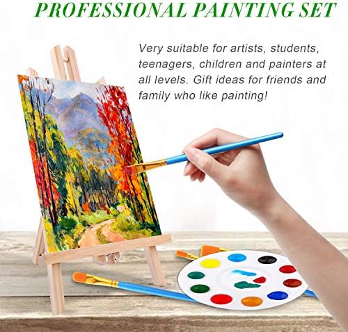 ESRICH Acrylic Paint Set,Painting Supplies with 2 PCS of 12 Paint - Image 5