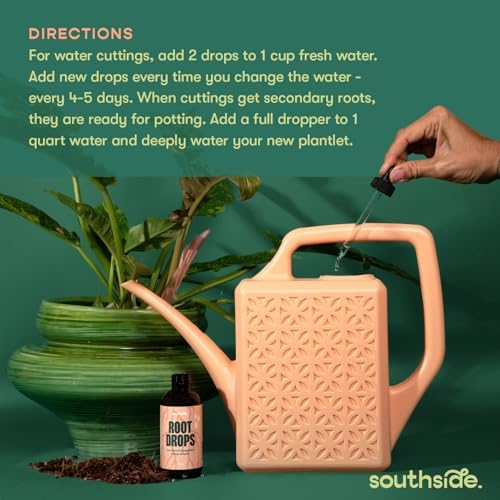 Root Drops - Liquid Rooting Hormone for Cuttings | Fast Propagation Drops, Stronger Roots, Less Shock | Works in Water, Soil, Leca, Moss| For all Indoor Houseplants like Pothos, Monstera, Philodendron - Image 4