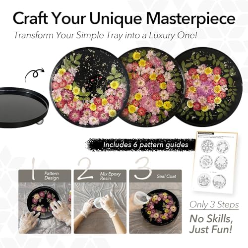 Auraeve All-in-One Craft Resin Tray Kit for Adults, Gift for Women - Image 3