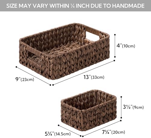GRANNY SAYS Small Wicker Baskets for Shelves, Wicker Baskets for Storage - Image 4