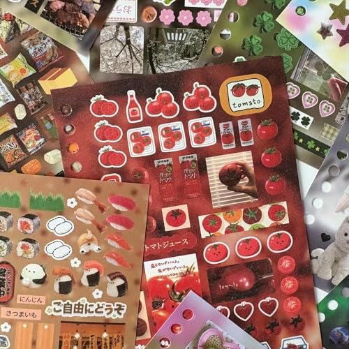 Japanese Stickers for Journaling Supplies,Kawaii Japanese Sticker Book - Image 4