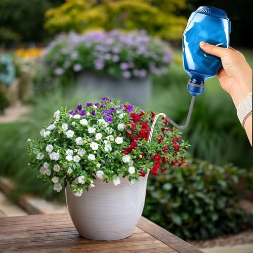 Precision Spout 0.45L Watering Can – Perfect for Delicate Seedlings - Potted Plants - Blue - Image 6