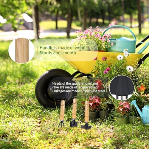 WNJ Plant Repotting Mat for Garden, 2 PCS Waterproof Potting Mats, Foldable Indoor Plant Mat, Portable Mini Garden Tool Set, 12 PCS Succulent Garden Tool Set,Square Garden Potting Tray,Gifts for Women - Image 5
