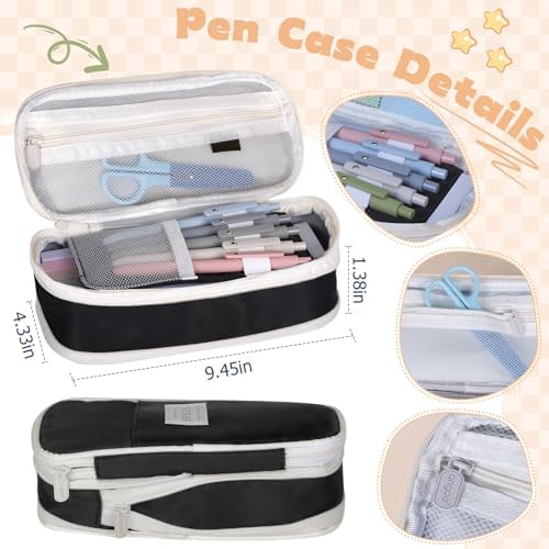 49Pcs Book Annotation Kit Aesthetic School Supplies with Pencil Case - Image 3