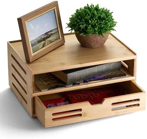 Achieva Bamboo Organizer with Drawer (71005) by Achieva