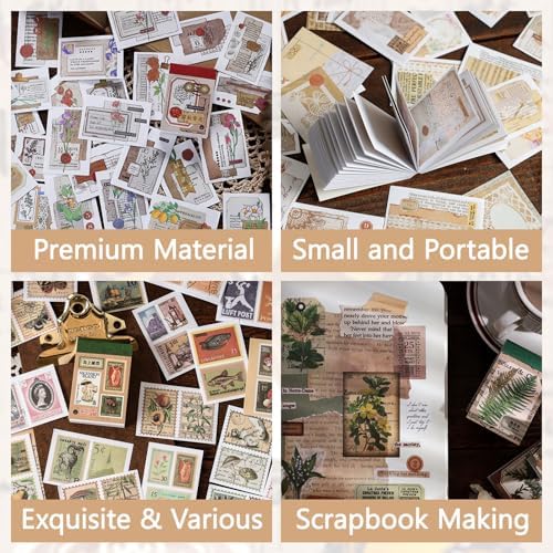 12 Sets 600 Pcs Washi Stickers Aesthetic Sticker Book - Image 2