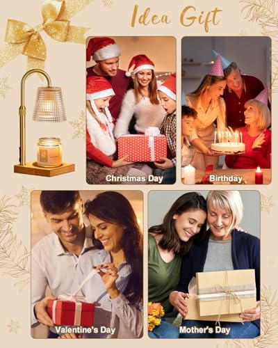 Hong-in Candle Warmer Lamp with Timer, House Warming Gifts New Home Decor - Image 6