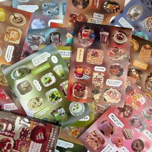 Japanese Sticker Books for Scrapbooking, Journal Stickers for Journaling - Image 5