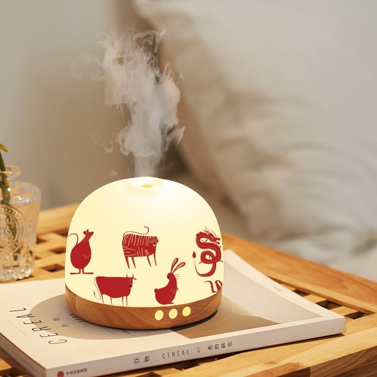 300ML Ceramic Essential Oil Diffuser for Home - Image 5
