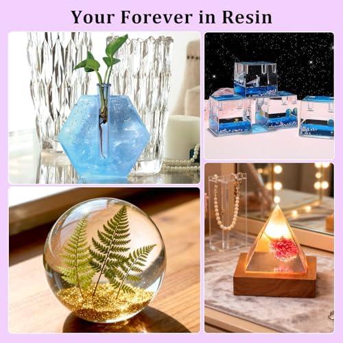 Epoxy Resin Kit with Light for Beginners, DIY Crafts for Adults Women - Image 6