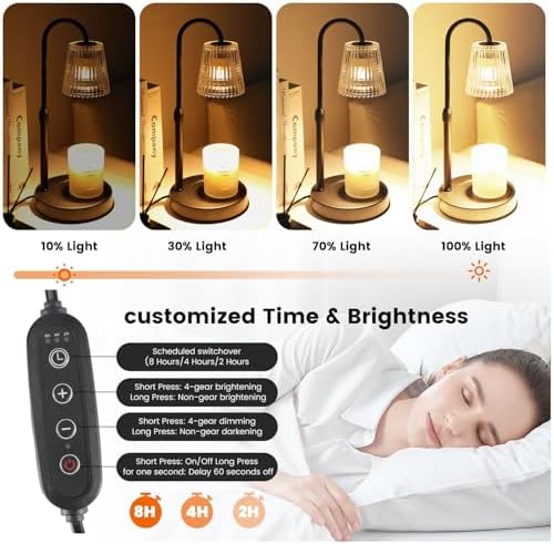 Candle Warmer Lamp with Timer,Birthday Gifes for Women and House Warming - Image 3