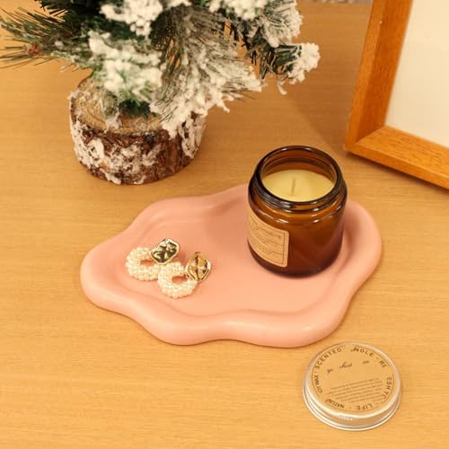 CCINPPY Ceramic Cloud Jewelry Tray Trinket Dish Key Bowl Nightstand Decor - Image 6