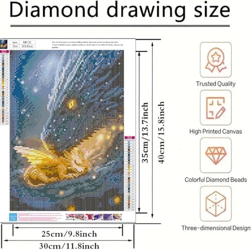 BYGFHLYW 5D Dragon Diamond Painting Kits for Adults, Diamond Art Kits - Image 6