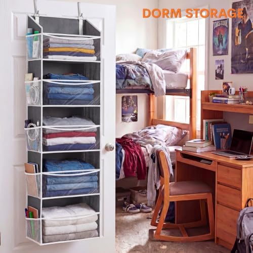 Ofiray-home 2P 5Tiers Over Door Organizer,Weekly Clothes Organizer for Kids - Image 6