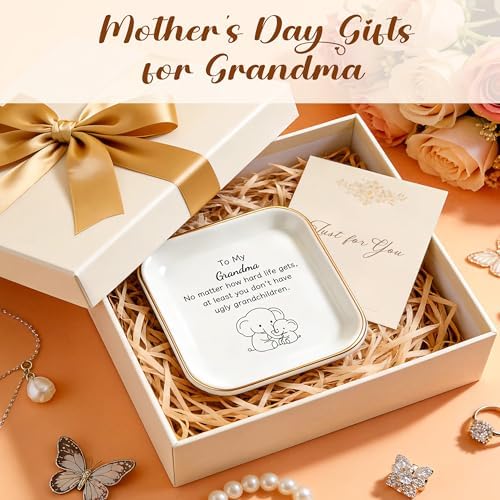 Elephant Gifts for Grandma Christmas, Cute Grandma Gifts from Grandchildren - Image 6