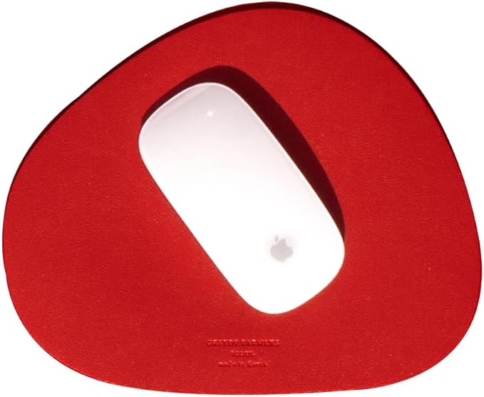 Mouse pad, Non-Slip Washable Waterproof Computer Mouse pad (Ruby Woo Red)