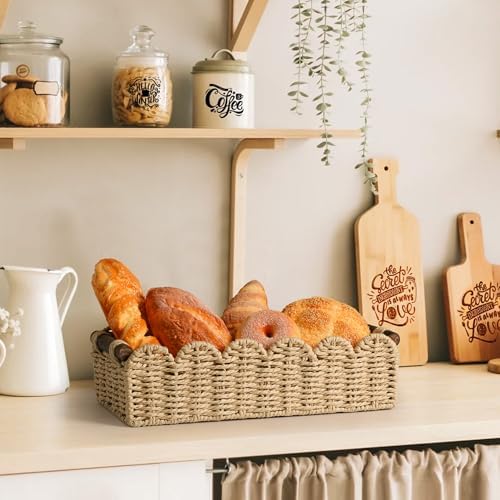 Bathroom Decor Basket for Toilet Paper Storage Baskets For Organizing - Image 6