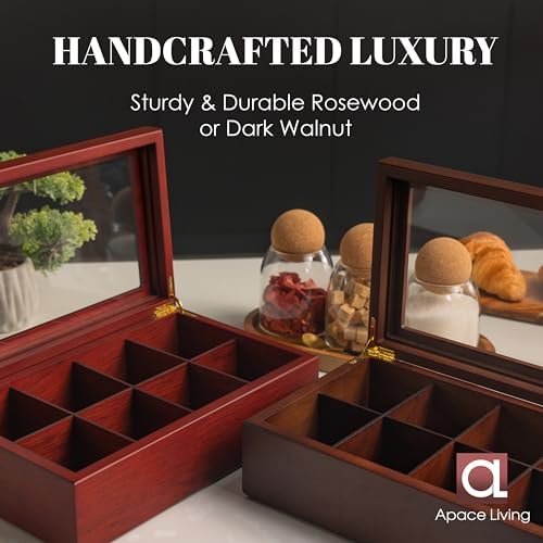 Tea Box - Luxury Wooden Tea Bag Organizer from The Apace Premier Collection - Image 4
