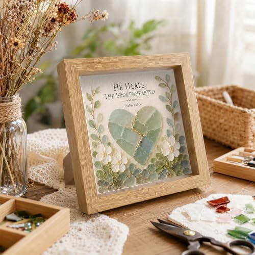 DIY Acrylic Gem Mosaic Art Kit Nature Theme Patterns Decor - Image 5