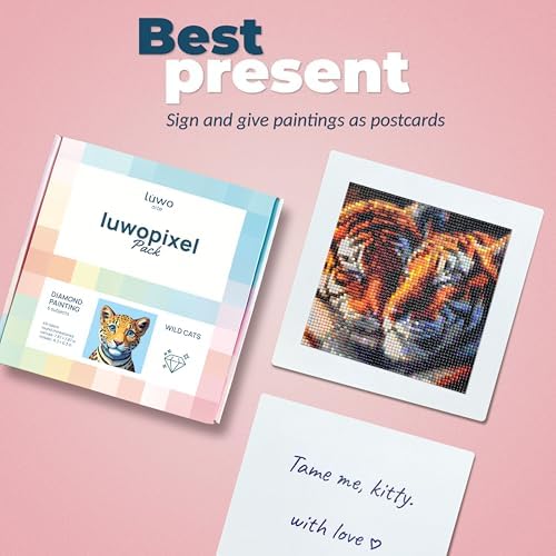 LuwoArte Painting Kit – Japanese Theme (Wild Cats) - Image 5