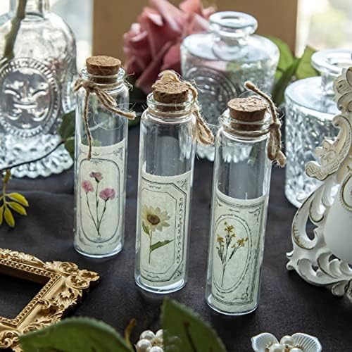 Alideco 400pcs Scrapbook Paper Vintage Message Notes Border Scrapbooking Paper for Journaling Supplies, Decorative Craft Paper for Junk Journals (baizhantingzhihua) - Image 3