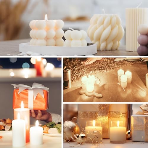 SACATR 10LB Soy Wax for Candle Making, 100% Soy Wax - Natural Candle Wax- No additives and Pure, Premium Quality Candle Wax for Candle Making - Image 5