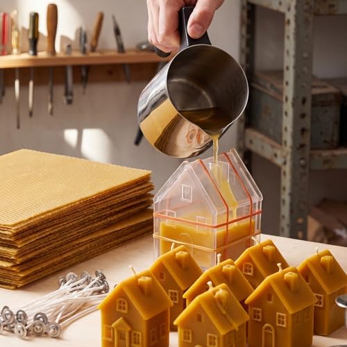 2 Pcs Wax Melting Pitcher 12oz Wax Pouring Pitcher, Inside Scale - Image 4