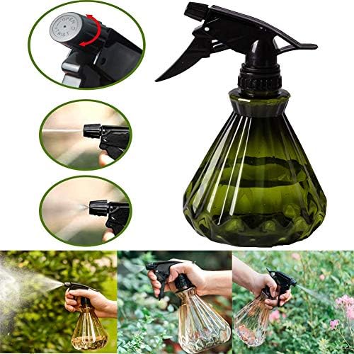 Yrzper Watering Can for Indoor Plants, Plant Mister Spray Bottle with Detachable Nozzle for Plants,Succulents, Garden Flowers Mist Small Modern Translucent Sprayer Bottle for Bonsai Plants (Green) - Image 3
