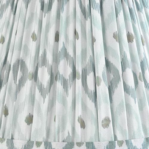 GO&SO Small Pleated Lamp Shades Set of 2 Mini,5"×9"×6.4" Bell Shade Floral - Image 4