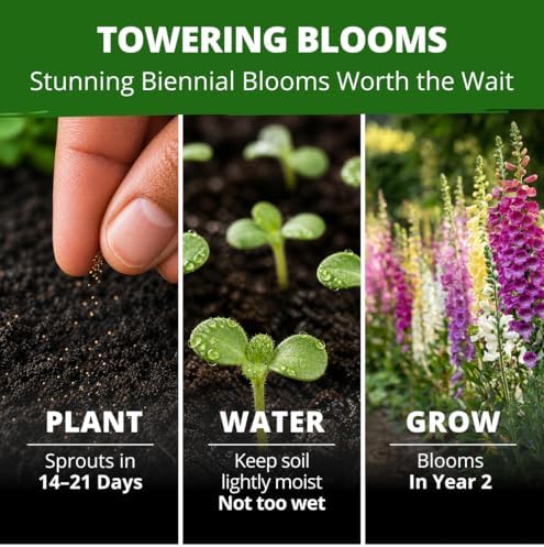 HOME GROWN Foxglove Mix 148,500 Flower Seeds 15g Digitalis purpurea - Image 6