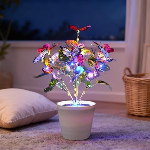 Colorful Butterfly Lamp Decor Gifts for Women Mom Her Daughter Girl Friend - Image 3