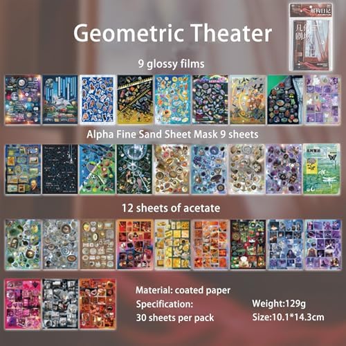 1600+ Pcs Vintage Sticker Books for Scrapbook Supplies & Junk Journal Supplies - Retro Y2K Stickers (Glossy/Matte/Textured) | Ephemera, Journal Supplies, Craft Embellishments - Image 3