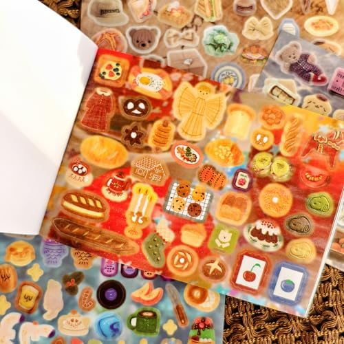 Japanese Kawaii Sticker Book, 30 Sheets, 800 Pieces, INS Style Cute Cartoon Animals, Waterproof for Journaling, Scrapbooking, Planners (2 in 1) - Image 4