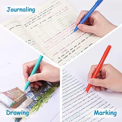 AECHY Dual Tip Curve Highlighter Pens, 10 Patterns, 12 Colors, 12 Pack - Image 5