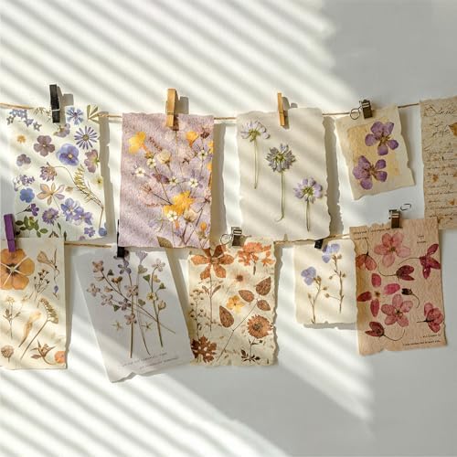 120 Sheets Vintage Floral Scrapbook Papers Journaling Scrapbooking Supplies Kit Textured Paper Junk Journal Supplies for Planner, Bullet Journal Collage Card Embellishment Retro Crafts - Image 6
