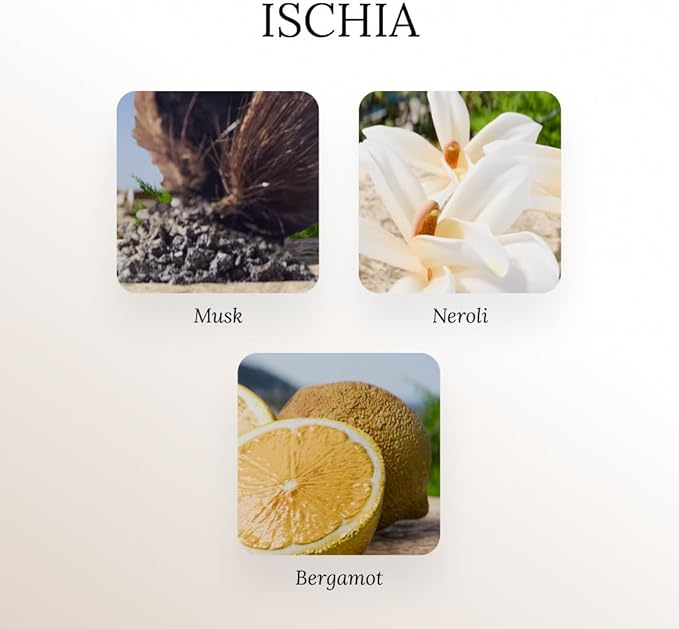 A U R A - Ischia Fragrance Oil for Waterless Scent Diffuser - Inspired by T. Ford Neroli Portofino | 3.4 fl oz / 100 ml Essential Oil Blend for Aromatherapy & Hotel Collection Diffuser