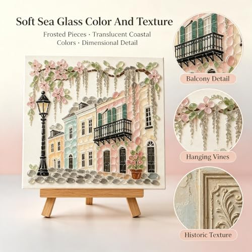 Timeless American Destinations Sea Glass Art Kit 5D Craft Mosaic (Style4) - Image 2