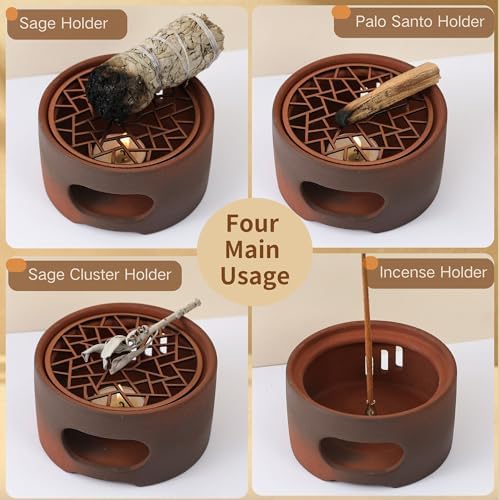 All-in-One Incense Holder for Palo Santo Sage Incense Sticks - Image 3