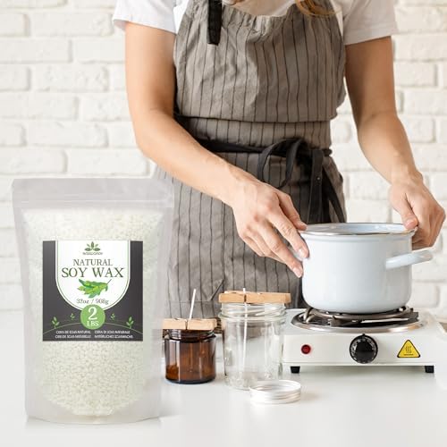 Soy Wax, Waxcanpy Natural Candle Wax, Organic Soy Wax for Candle Making from Farm (1lb) - Image 6